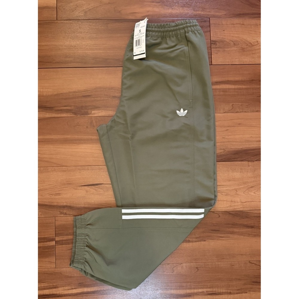 NWT adidas Originals Gatsele Track Pants Olive Green JX0263 Men's Size Small S